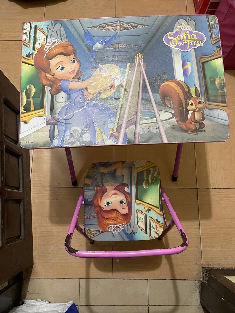 sofia the first table and chair set