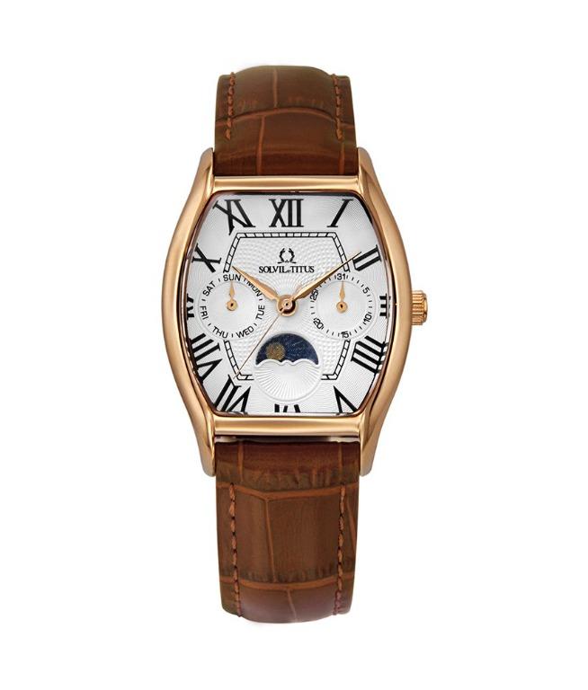 SOLVIL ET TITUS BARISTA MULTI FUNCTION QUARTZ LEATHER WOMEN WATCH Luxury Watches on Carousell