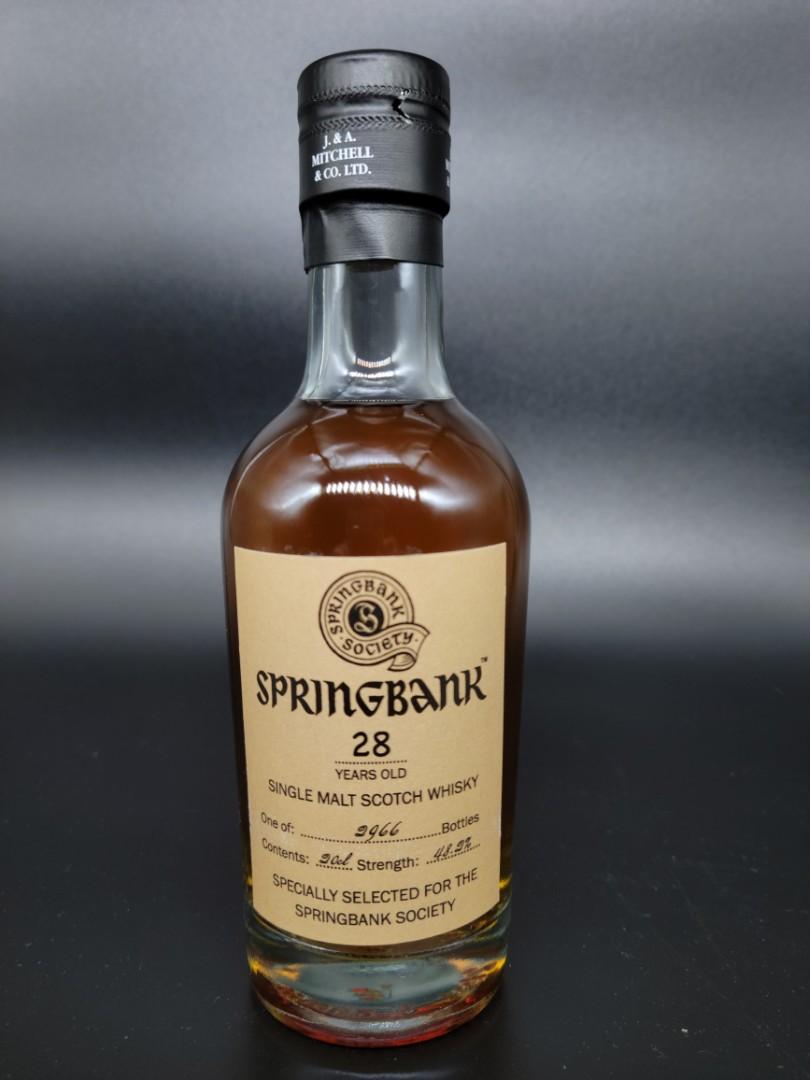 Springbank 28yo society bottling 2021, 嘢食& 嘢飲, 酒精飲料