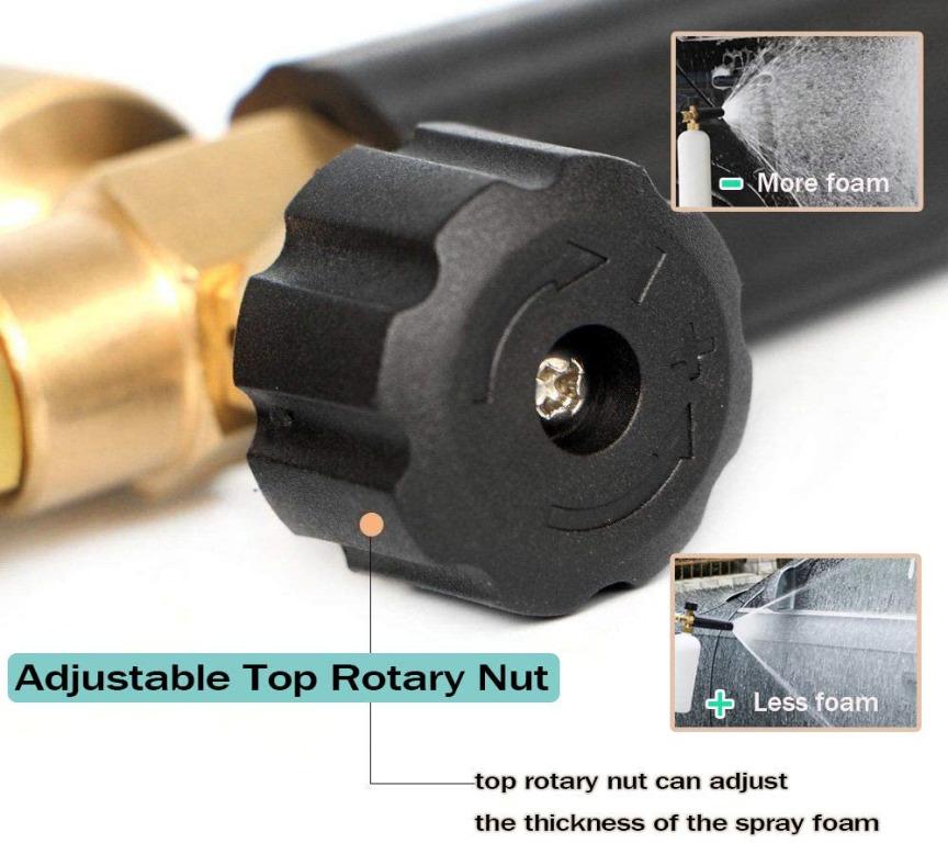 Stone Banks Snow Foam Lance for Bosch Aquatak / Black & Decker /Norse