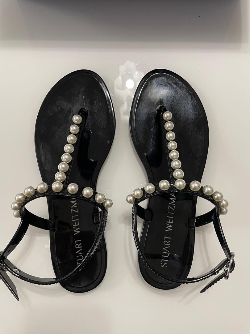 stuart weitzman jelly shoes