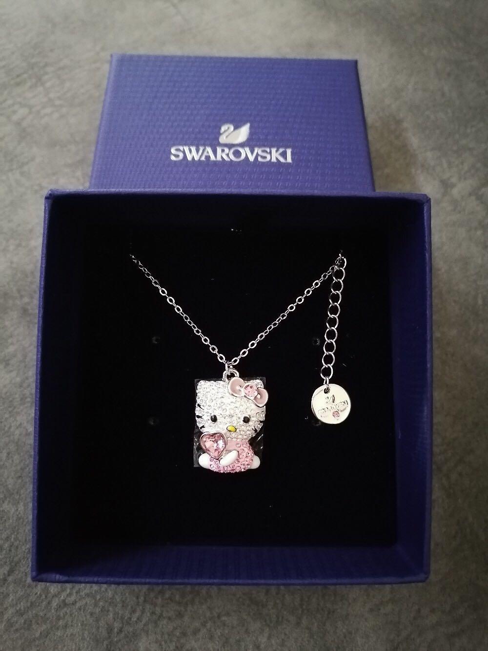 Hello Kitty Swarovski Crystal Necklace | 😽Hello Kitty Lovers! 😽 🔥Here is  this week's special!🔥 💥Do not miss your chance. This is very Limited.💥  Order Now ➡️sanriofansclub.com/crystalnecklace | By Sanrio Fans ClubFacebook