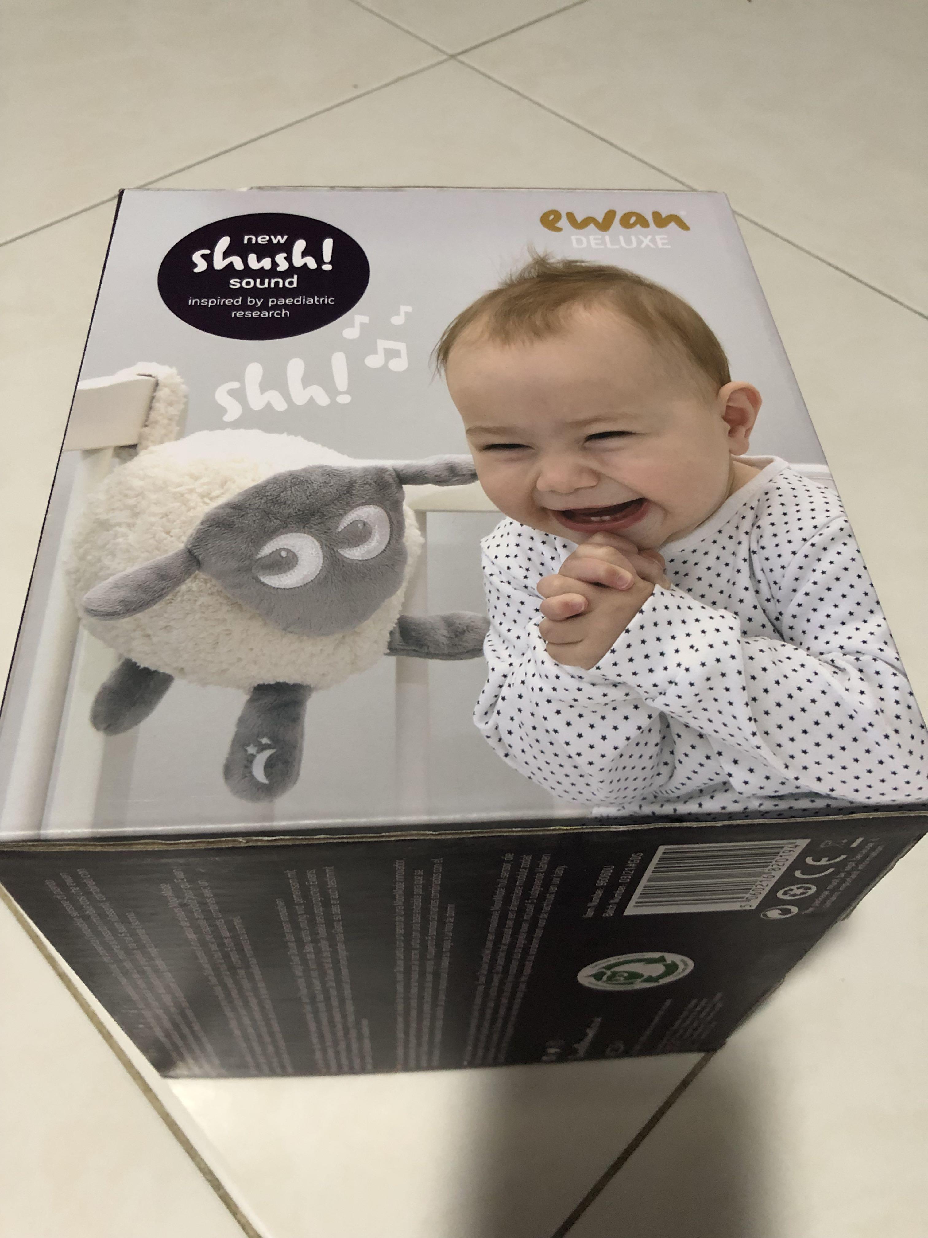 Sweet Dreamers Ewan Deluxe with Shush Washable Baby Sleep Aid