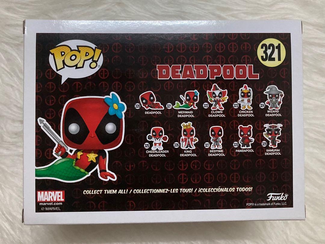 Deadpool funko pop mermaid best sale