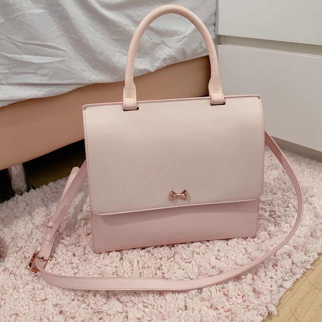 Ted Baker, Bags, Ted Baker Pink And Rose Gold Bag