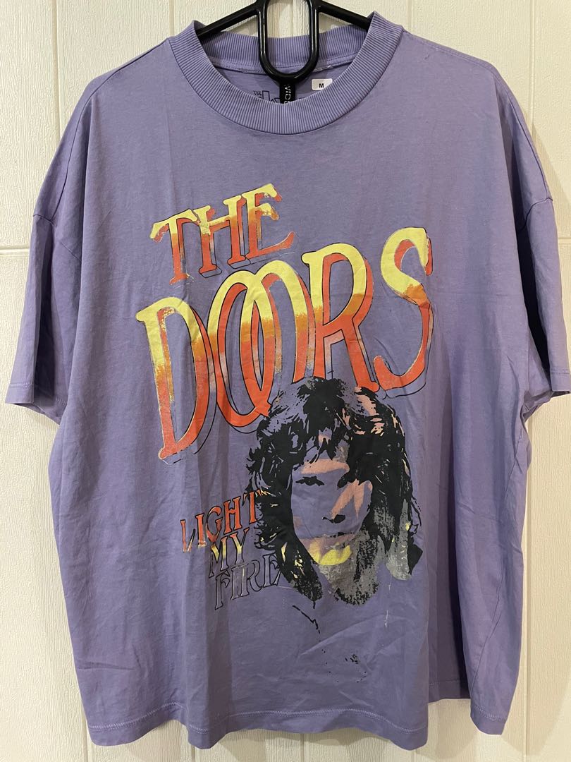 The Doors H&M Band Tee, Women's Fashion, Tops, Shirts on Carousell