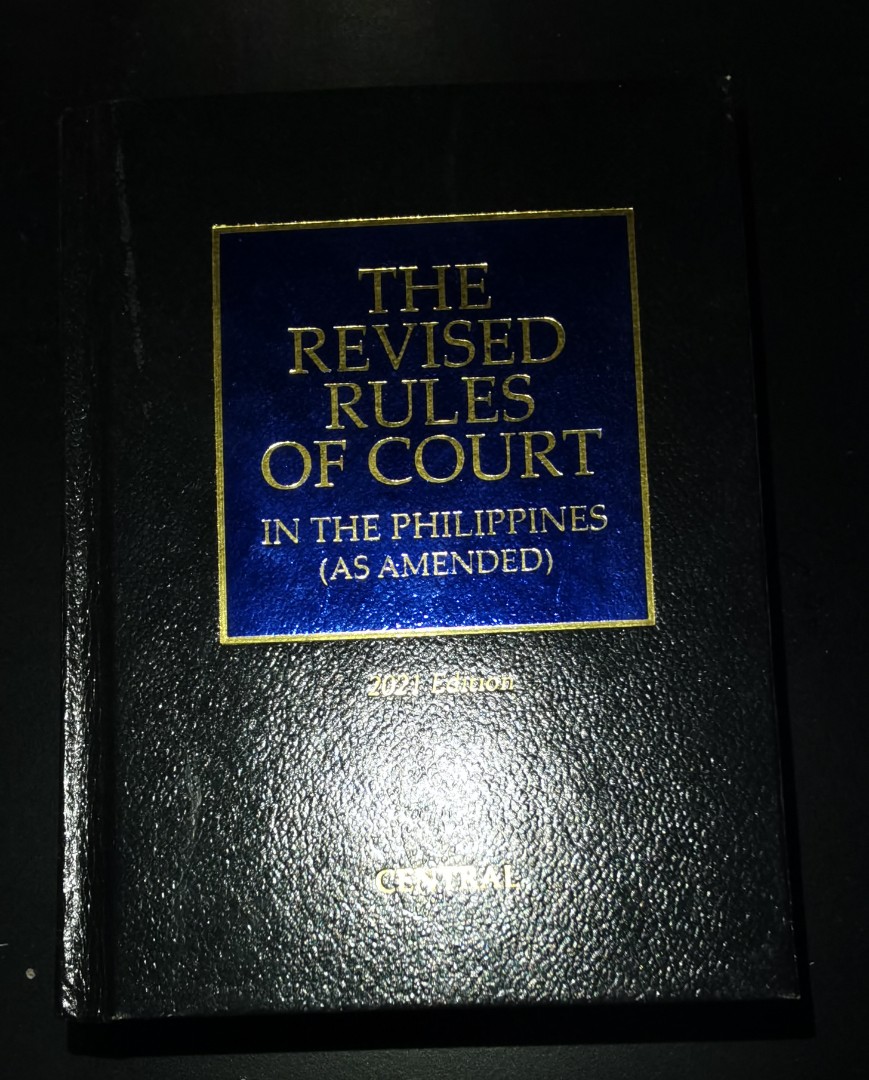 The Revised Rules of Court codal 2021, Hobbies & Toys, Books