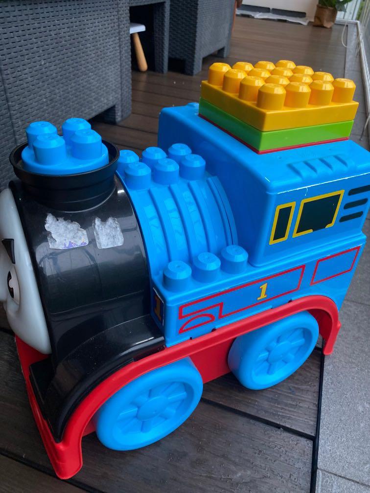 Thomas Using Building Block Thomas the train building blocks, Hobbies & Toys, Toys & Games on Carousell