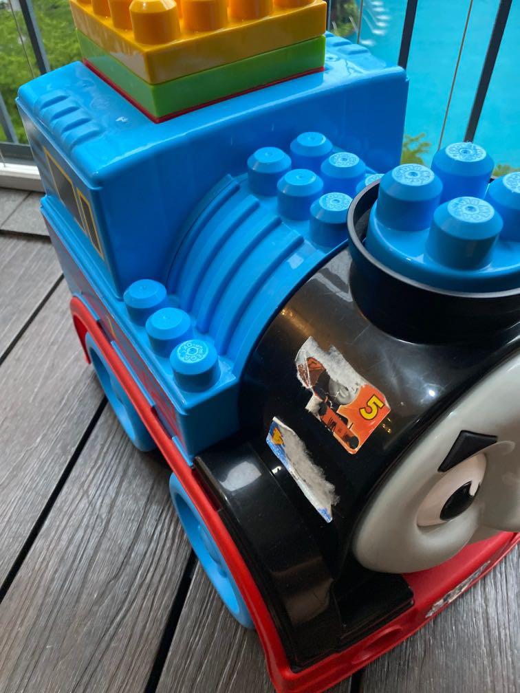 Thomas Using Building Block Thomas the train building blocks, Hobbies & Toys, Toys & Games on Carousell