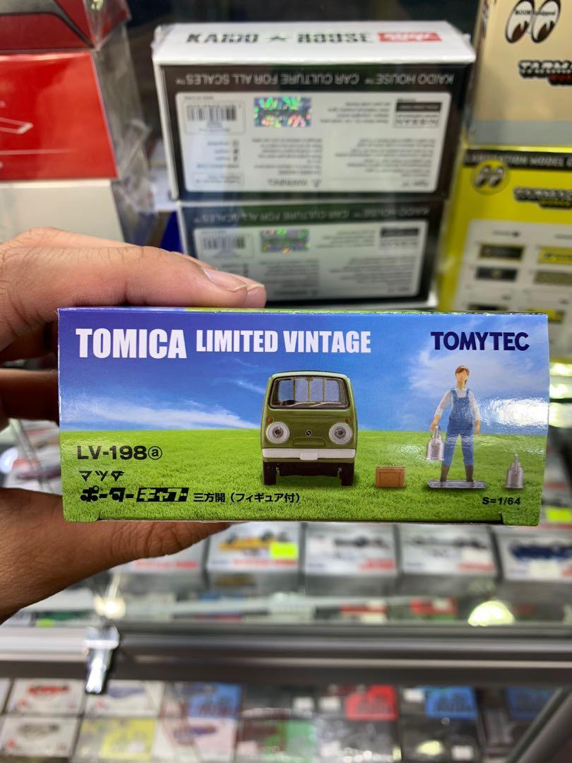 本月新車！Tomica Limited Vintage Tomytec 1:64 LV-198a Mazda Porter 