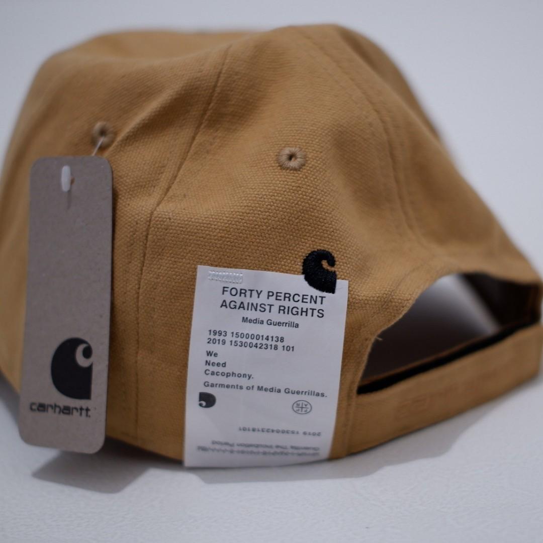 Topi carhartt x fpar 6 panel beige 