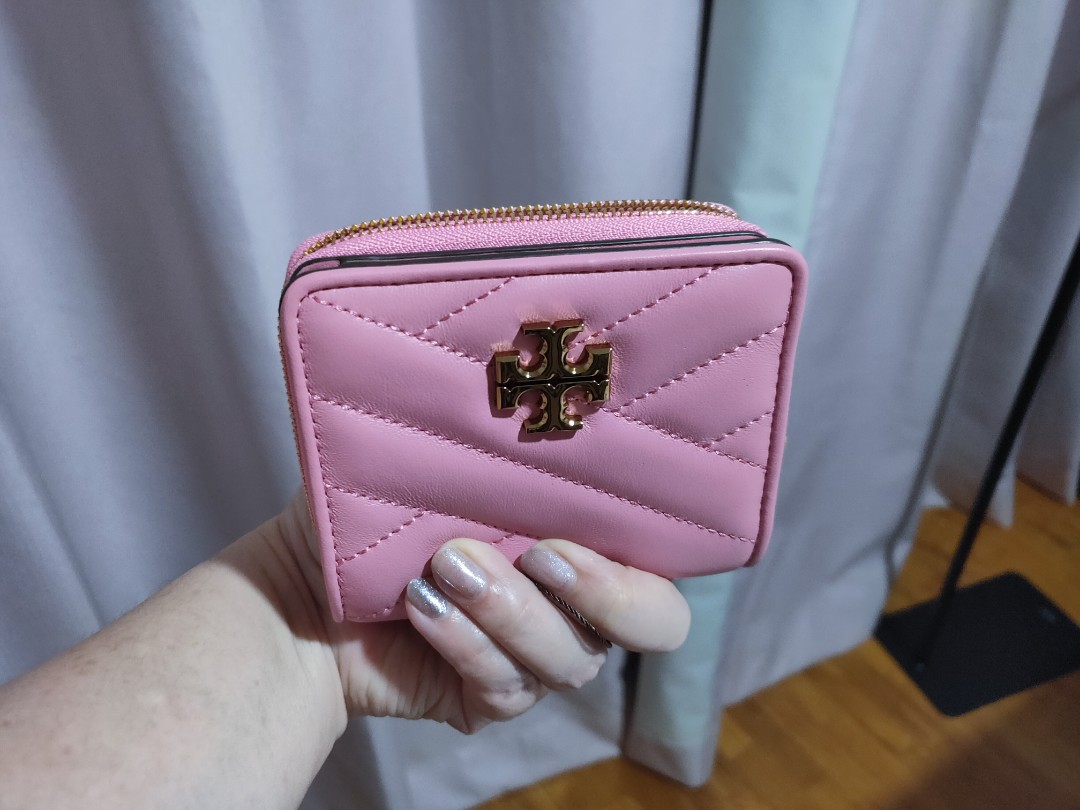 Tory burch hot pink wallet clearance