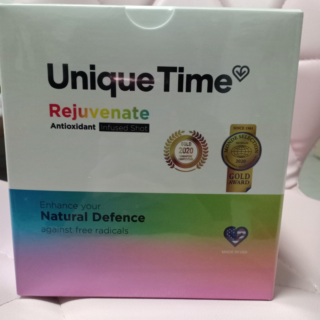 Unique Time rejuvenate antioxidant infused shot 32ml x 28 serving