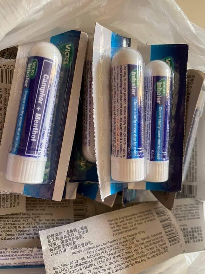 Vicks inhaler, 她的時尚, 內衣褲、小可愛、睡衣在旋轉拍賣