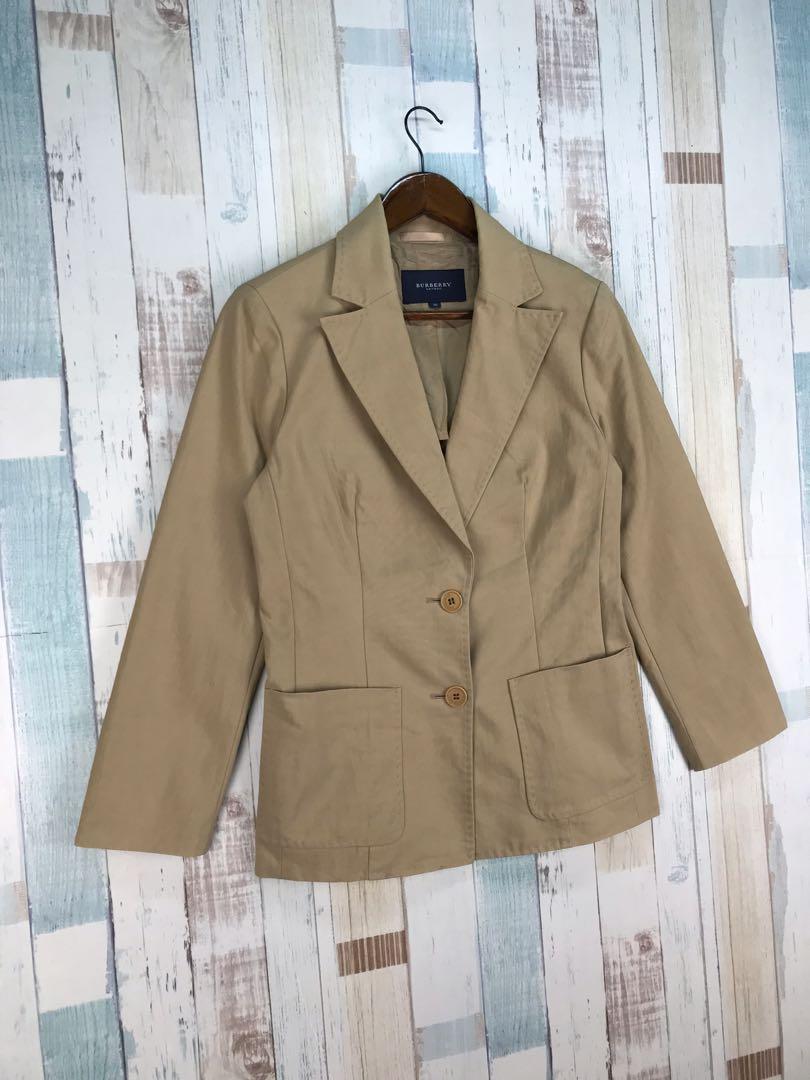 Vintage Burberry London Blazer, Women's Fashion, Tops, Longsleeves on  Carousell