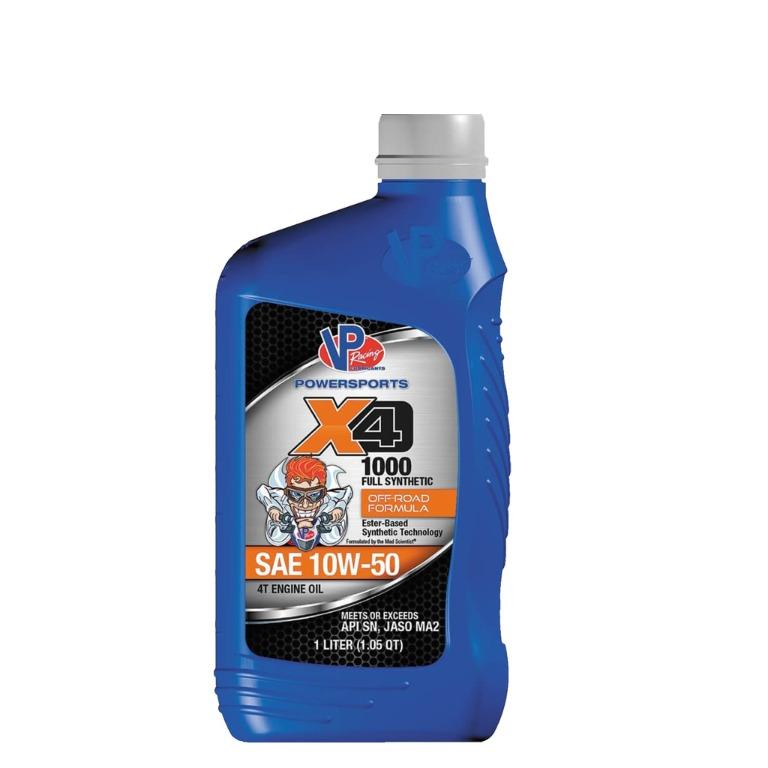 VP® X4 1000 Four Stroke Engine Oil Full Synthetic OffRoad Formula