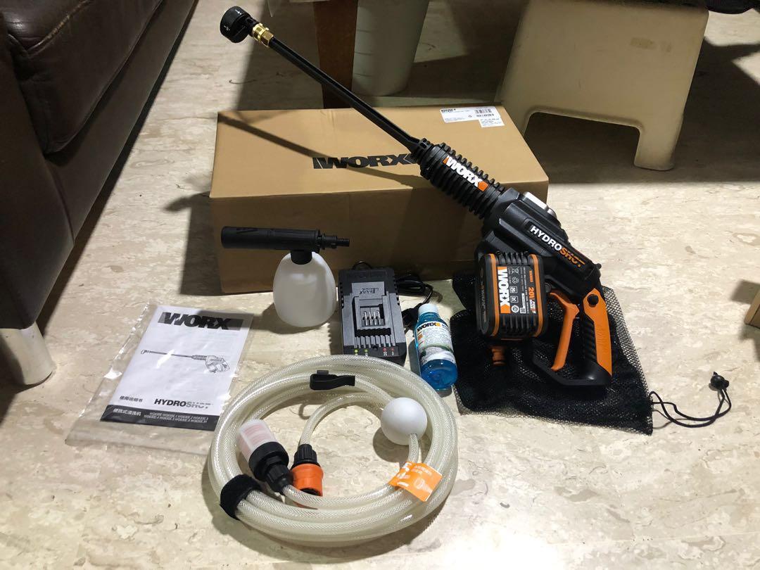 Worx hydroshot wg630e 4.0Ah portable pressure washer