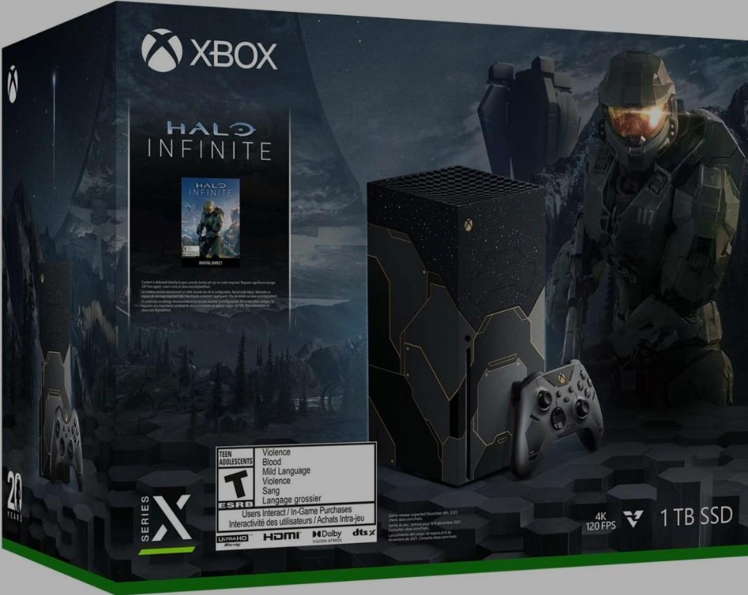 Xbox one series x halo infinite on sale