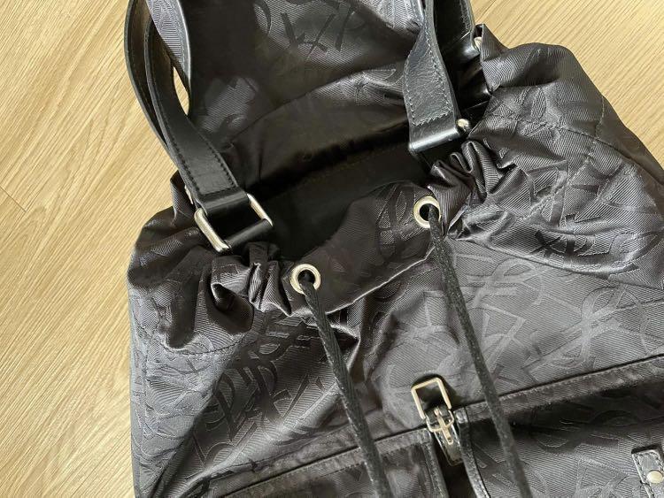 YSL 2-way Nylon Bag (Category: Luxury Bags & Wallets) located in Quezon City. Submitted by manila_luxx_888 (Listing ID 1130769275, Image 3). Description: [PABENTA] Dunno the exact name of the bag however, item is like the YSL City Sailor with flap and handle. Can be detachable single-strap backpack (you can choose if left or right) and handbag (remove the backpack strap). Hirap explain. Hahaha. I can send other photos. With lace and flap closures