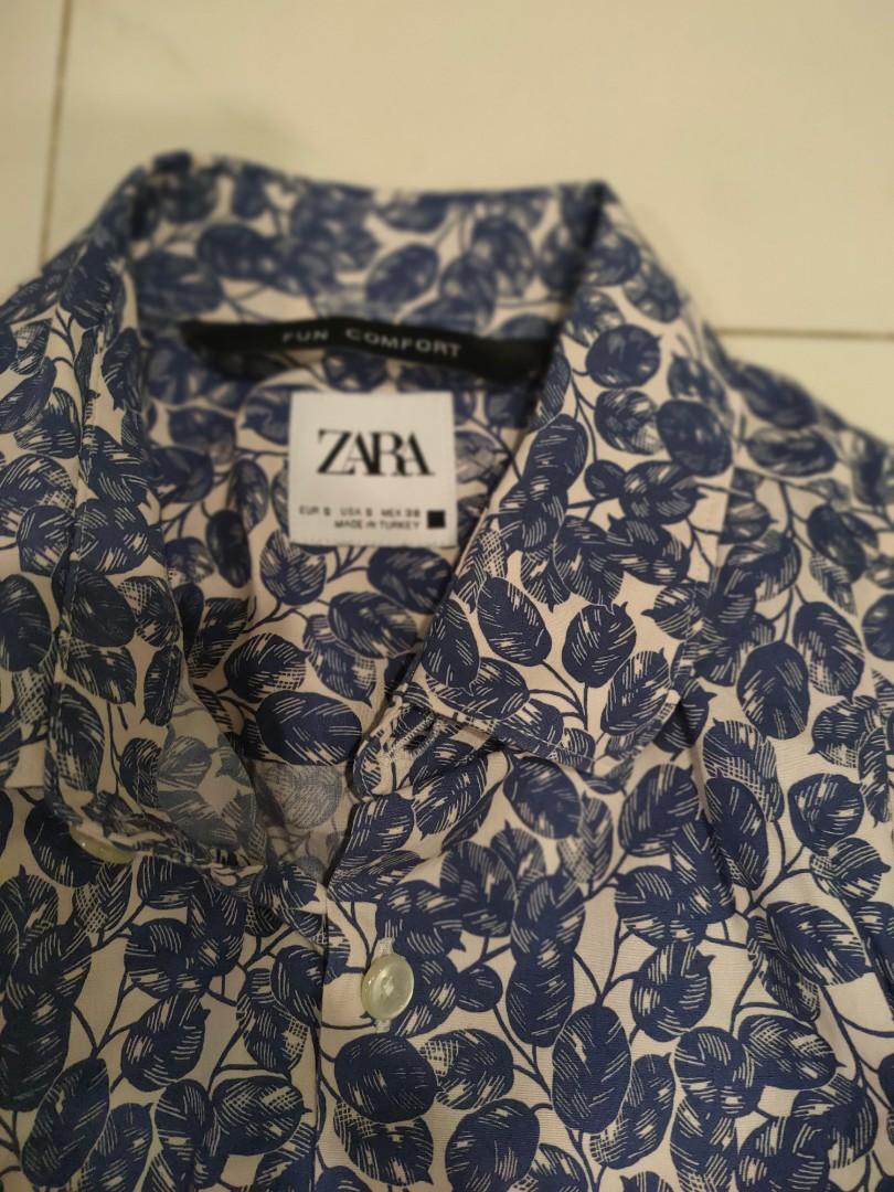 Zara Men Size S Men S Fashion Tops Sets Formal Shirts On Carousell