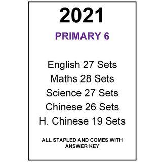 2021 Primary 6 Full Year Past Year Papers