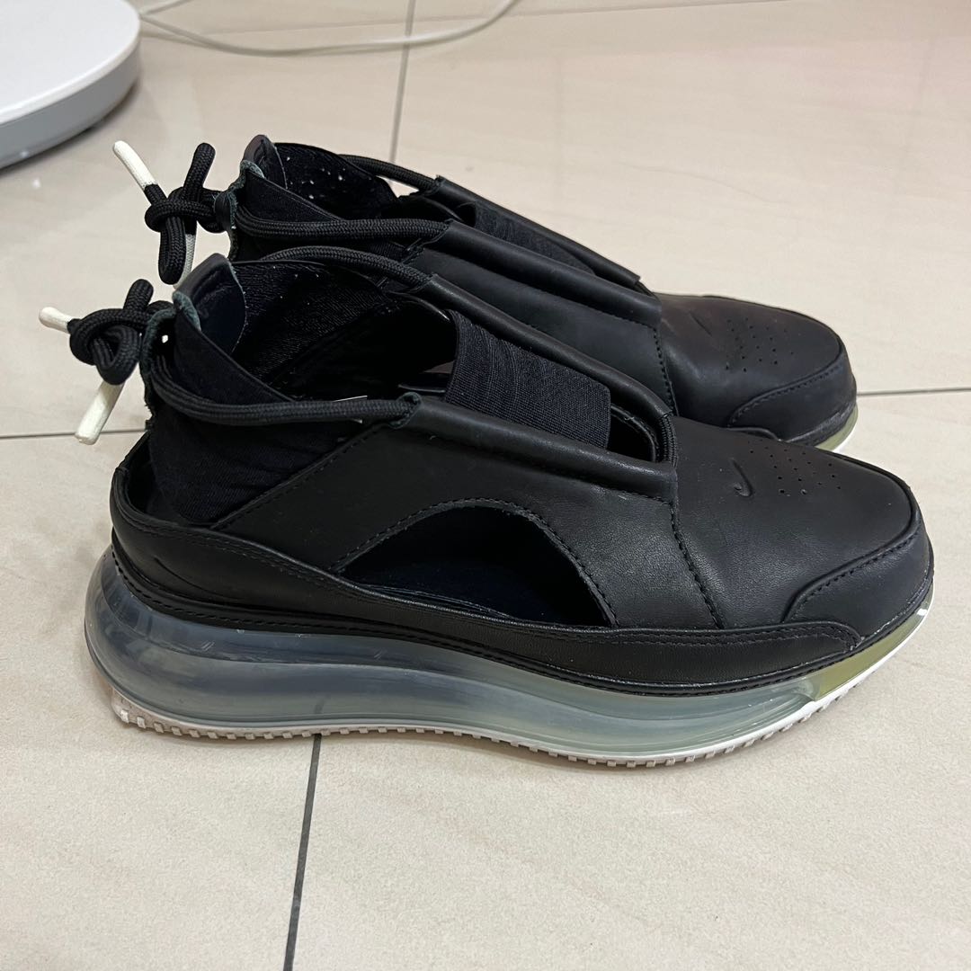 24cm NIKE AIR MAX FF 720 黑氣墊休閒鞋女鞋AO3189-001, 他的時尚, 鞋