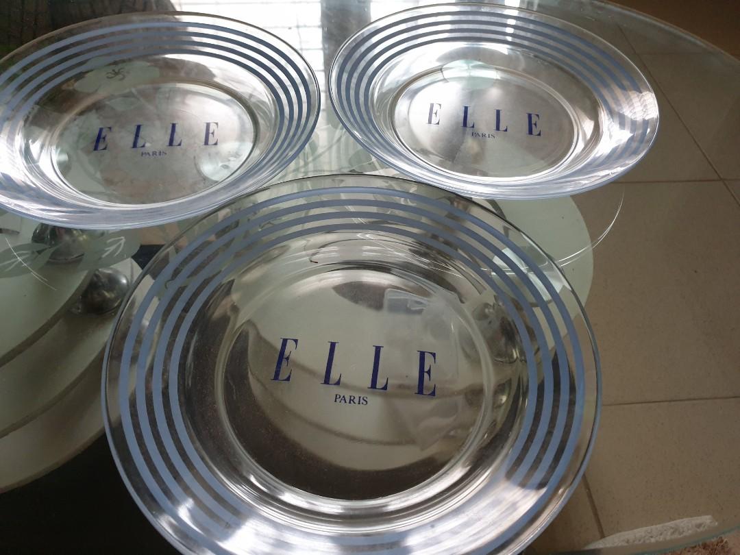 3 pcs Elle paris dinner plate (Category: Dinnerware & Cutlery) located in Rosales. Submitted by k.dee (Listing ID 1130918106, Image 1). Description: .
