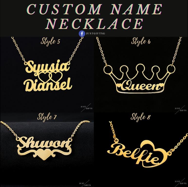 Chinese hotsell name necklace