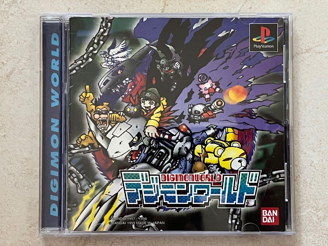 日版ps Digimon World 數碼暴龍世界digital Monster 育成暴龍獸經典遊戲 電子遊戲 電子遊戲 Playstation Carousell