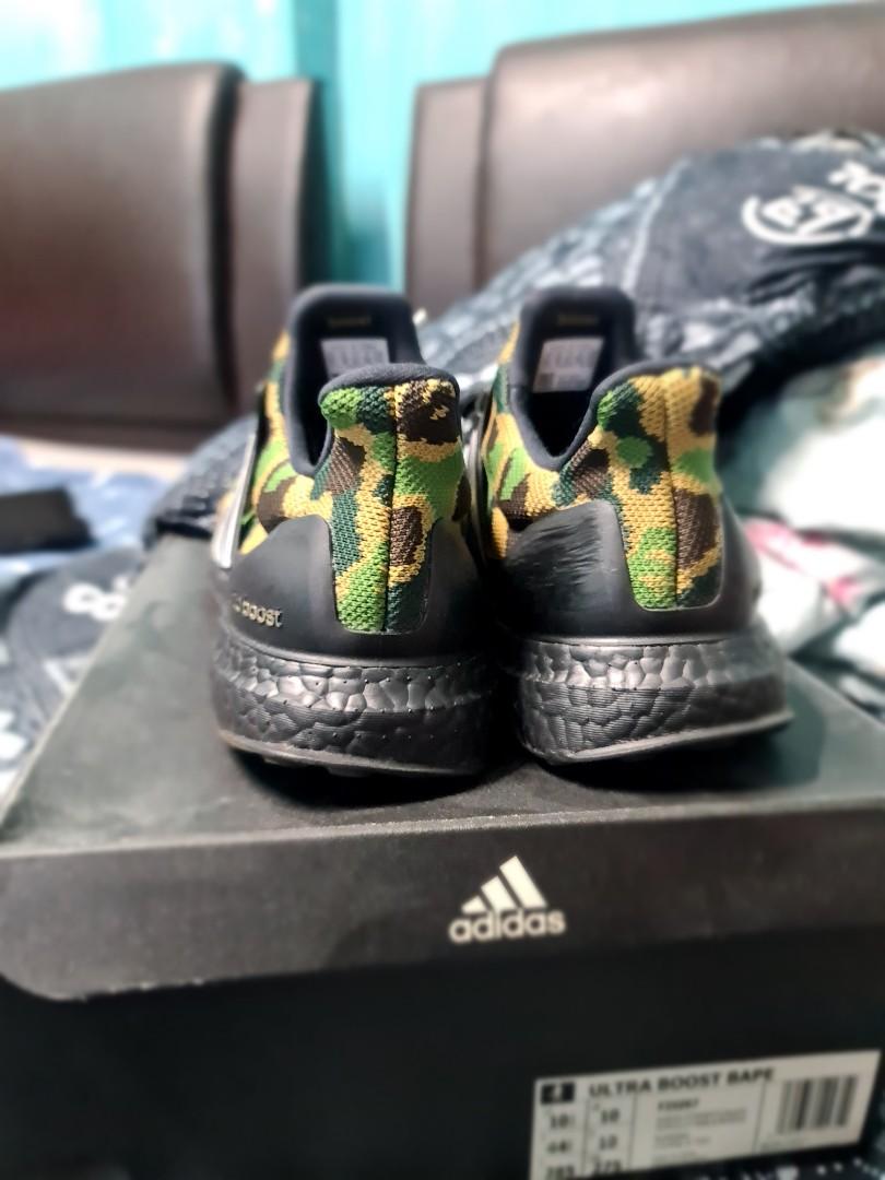 Bape x adidas ultra boost green camo new arrivals