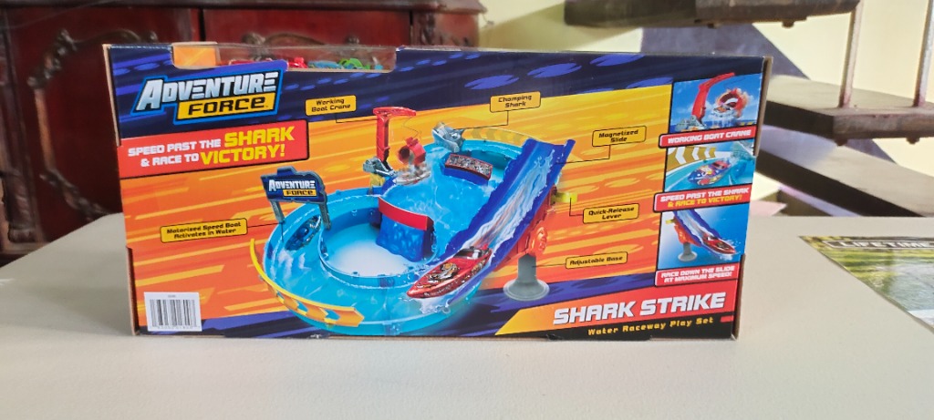 ADVENTURE FORCE SHARK STRIKE WATER RACEWAY, Hobbies & Toys, Toys ...