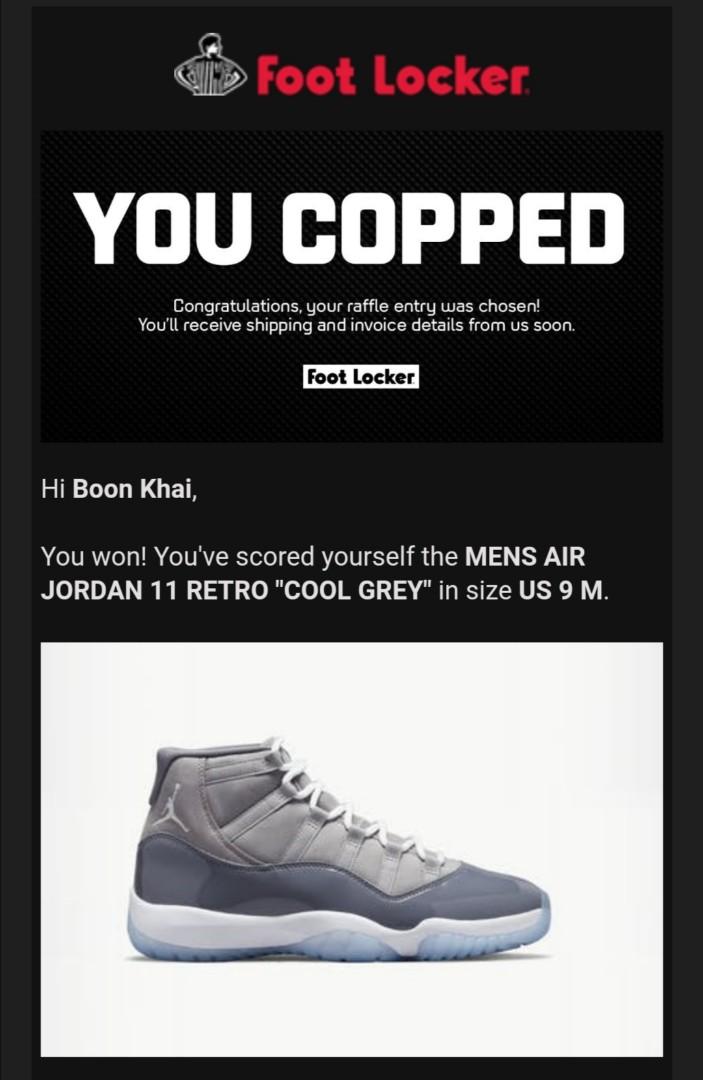 Air jordan 1 cool grey online