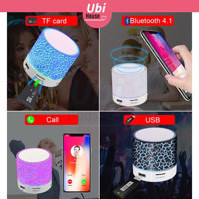 Amazon Best Selling A9 Bluetooth Speaker LED Light Wireless ...