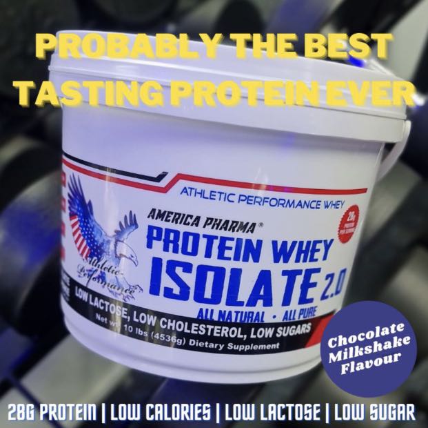 America Pharma Whey Protein Isolate, Health & Nutrition, Health