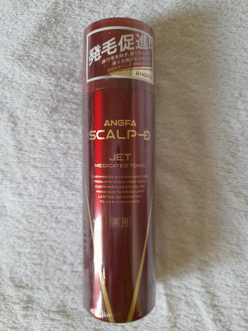 日本 Angfa ScalpD JET Medicated Tonic, 美容＆化妝品, 健康及美容 頭髮護理 Carousell