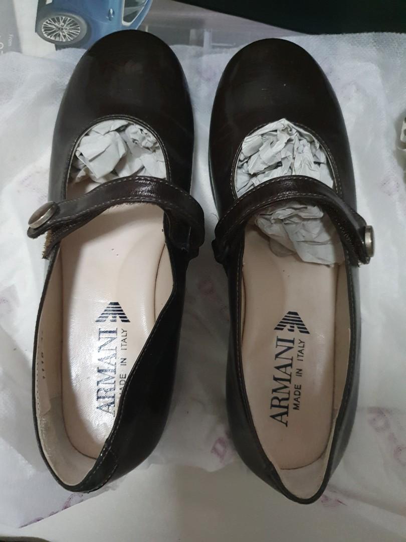 Armani girls cheap shoes