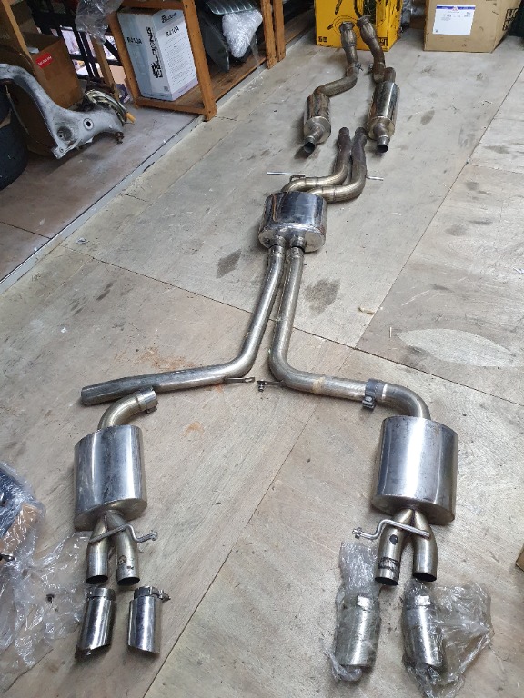 Audi S4 B8 AWE Touring Exhaust System Car Accessories