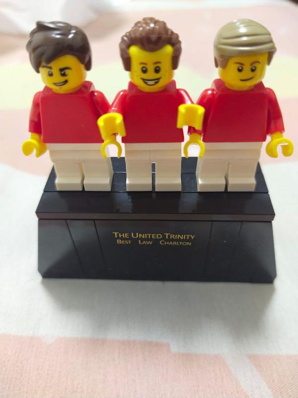 Authentic Lego Manchester United Trinity Minifigures