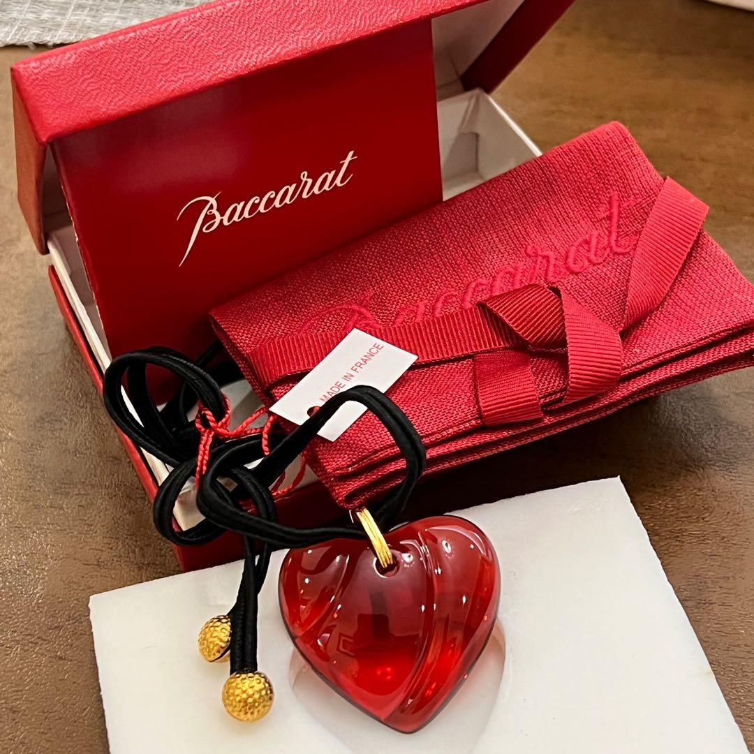 Baccarat red deals heart necklace
