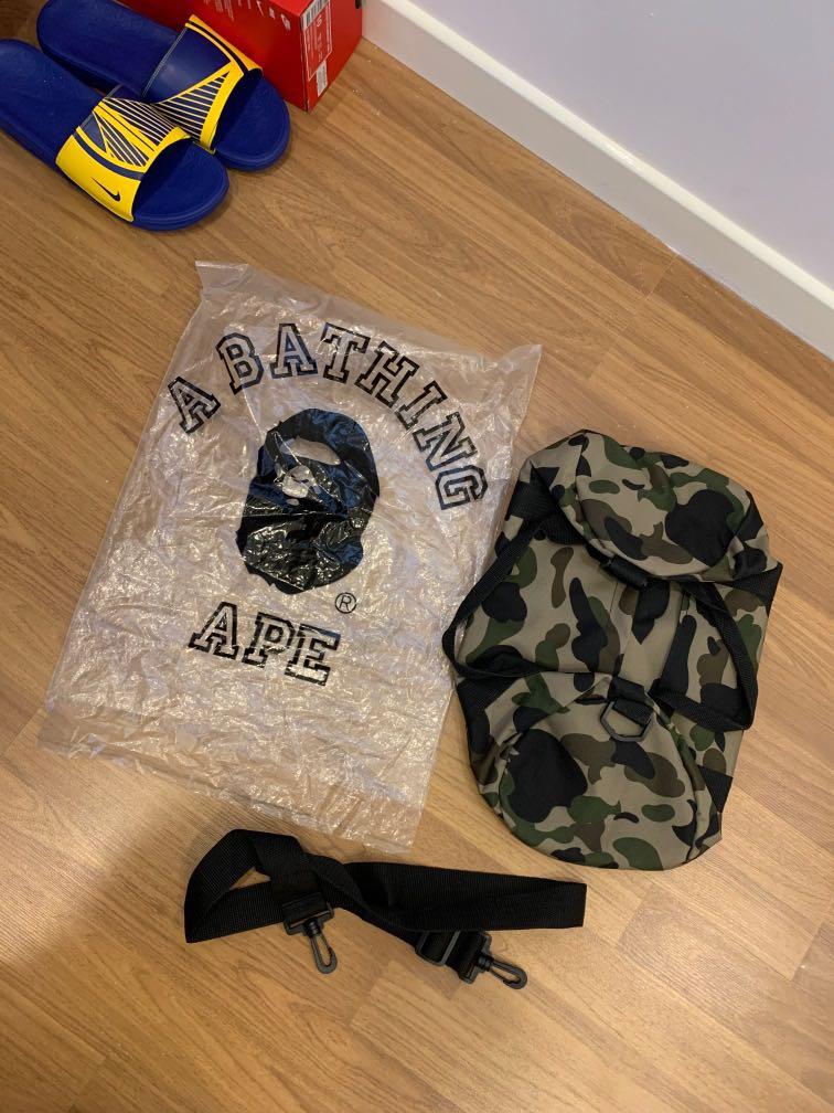 Bape dust bag deals