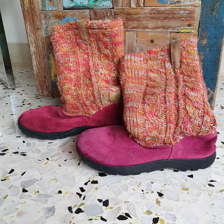 Beautiful Girls Keen Boots Suede Knit like UGG Boots Women s