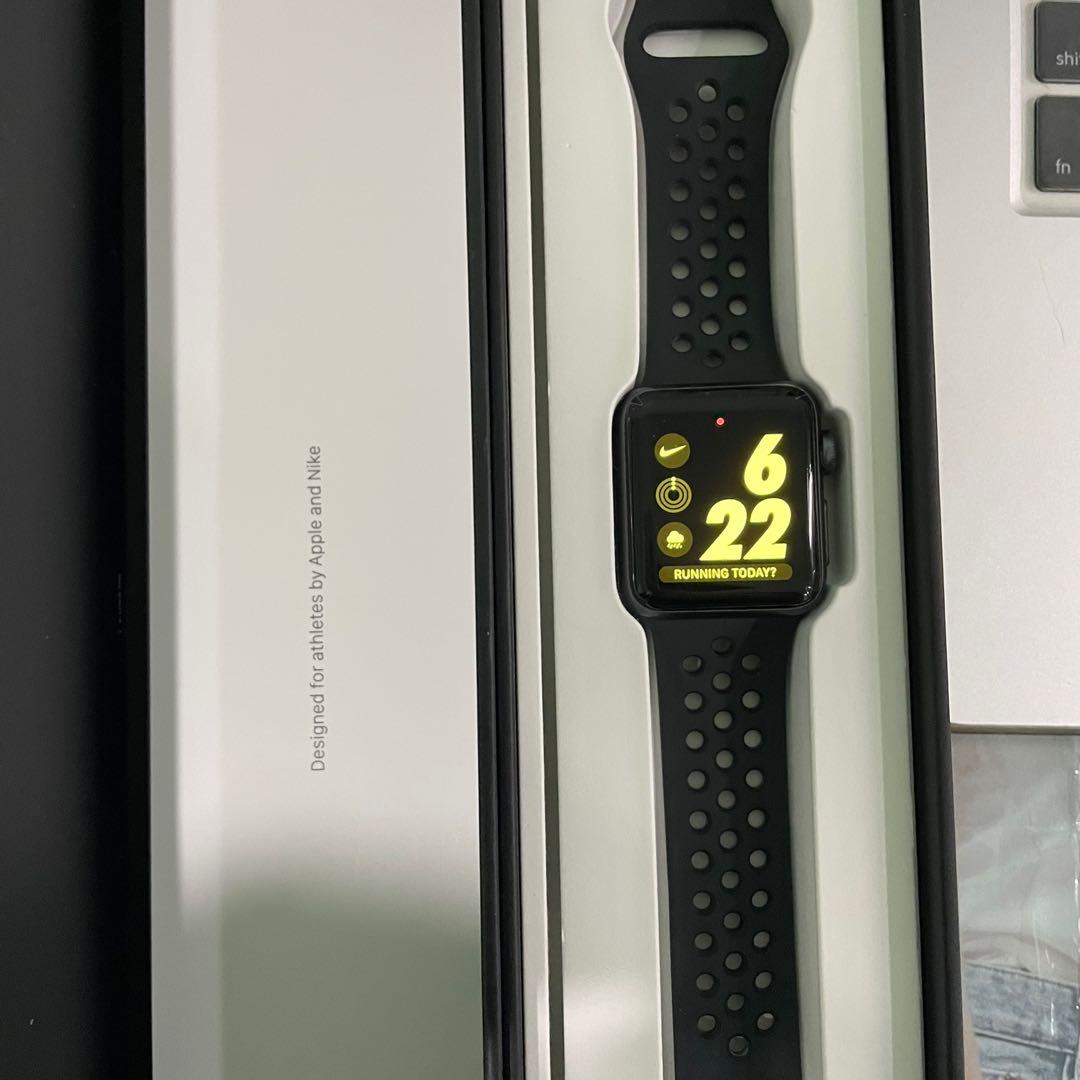 Bye2021 | Used Apple Watch Series 3 Nike 38mm, Men's Fashion, Watches on  Carousell