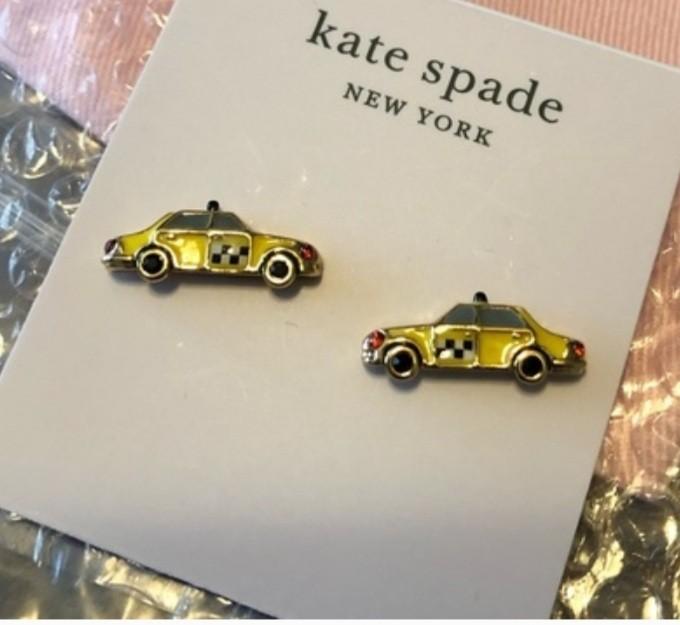 Kate spade taxi earrings online