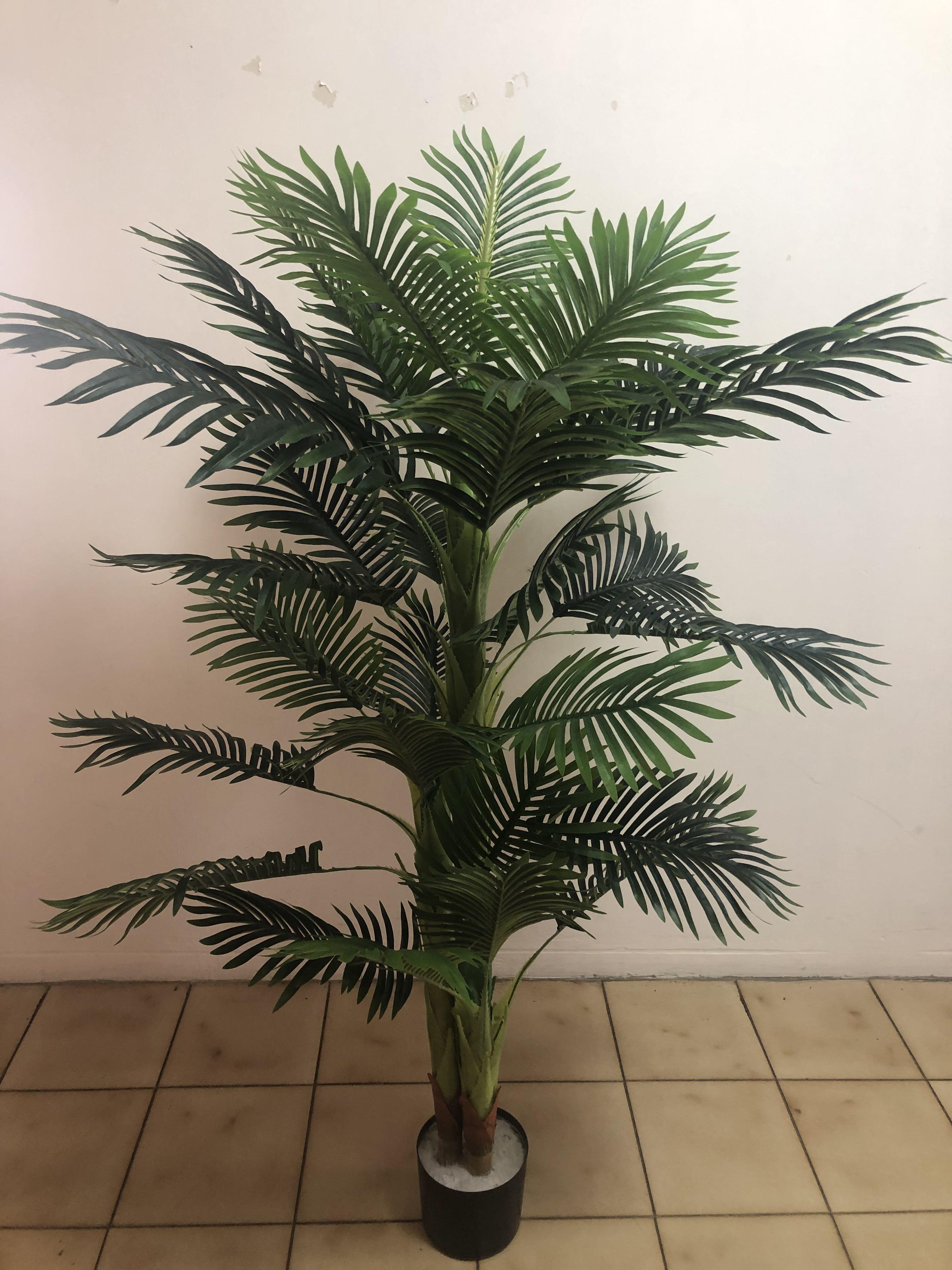 brand new artificial 5 ft palm tree for sale, furniture & home
