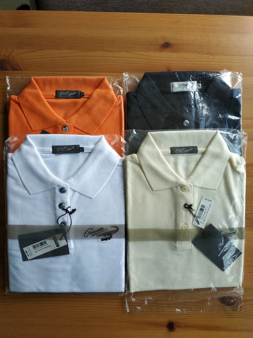 Bundled Crocodile Polo Tee X 4 Men s Fashion Tops Sets