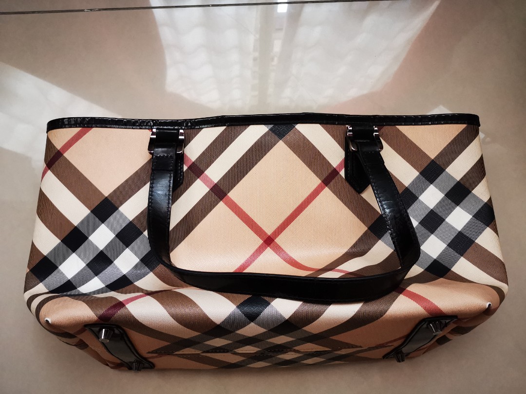burberry nova tote