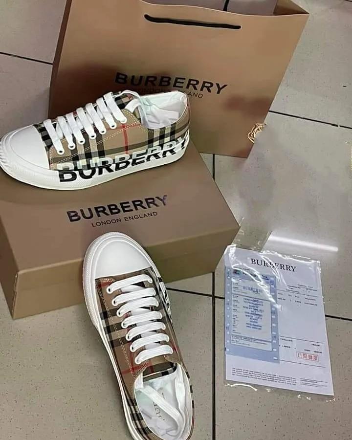 Burberry rubber on sale shoes