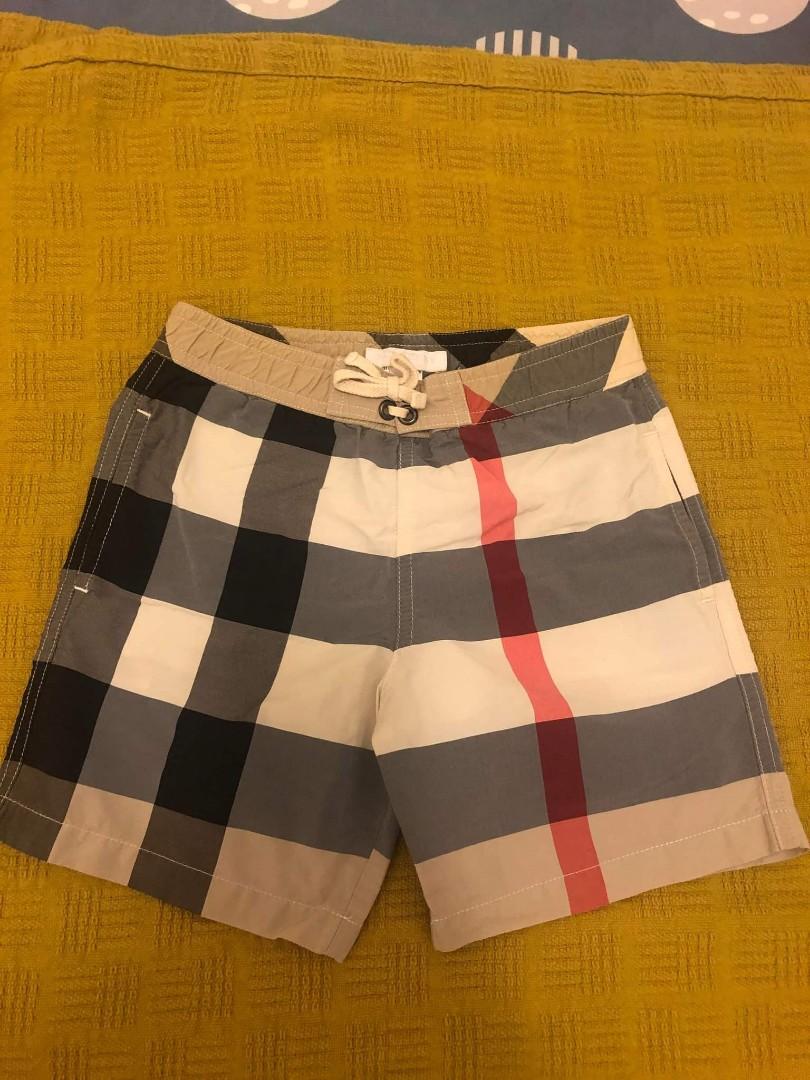 Burberry shorts kids best sale yellow