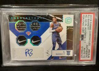 card rj barrett auto nba