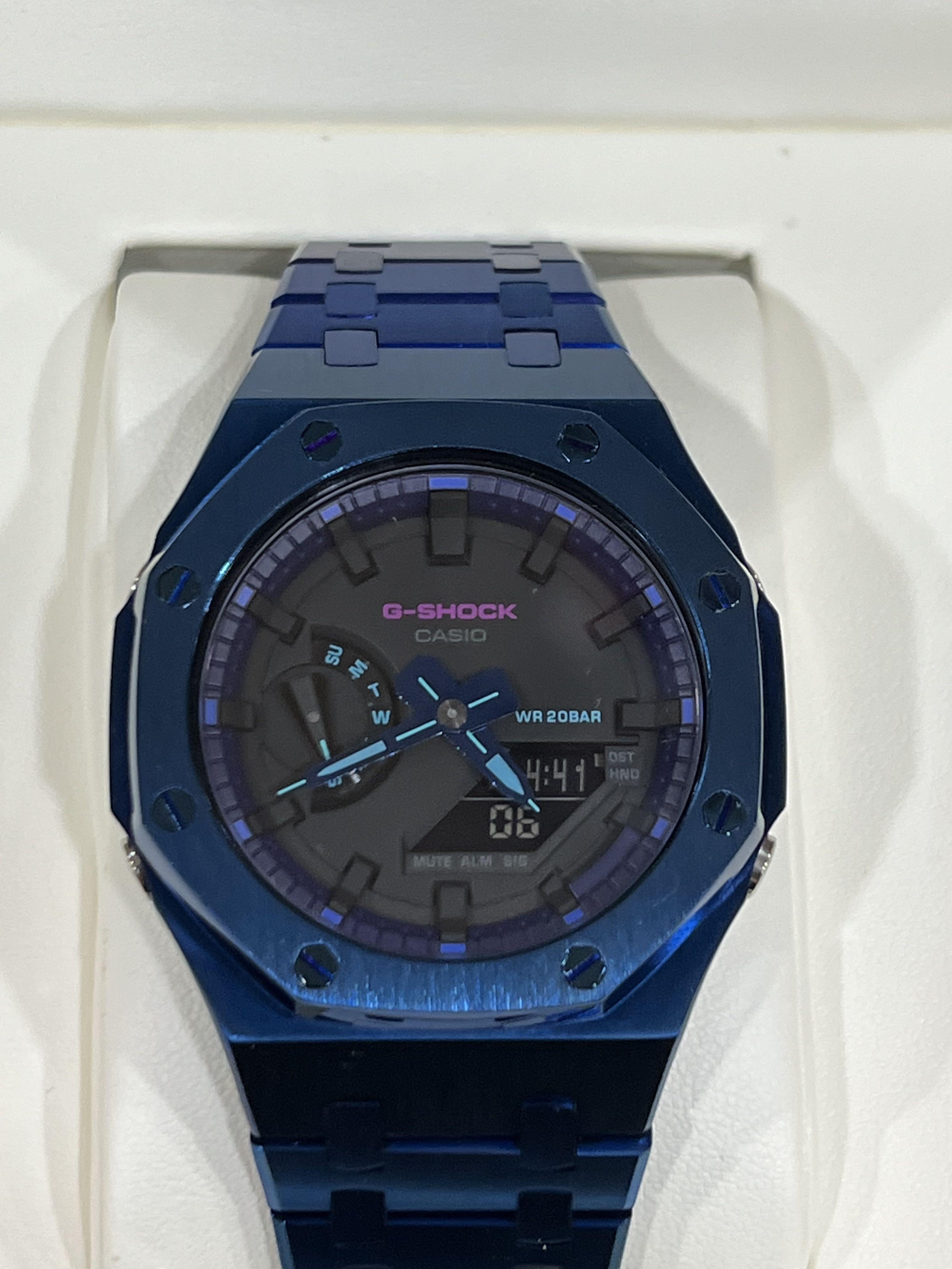 G shock price outlet blue